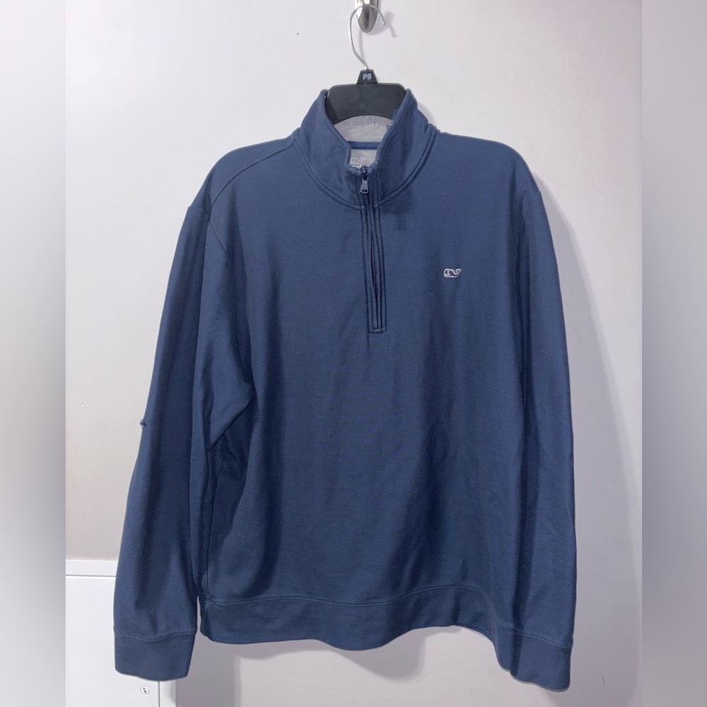 Vineyard Vines Quarterzip **FLAW READ DESCRIPTION **